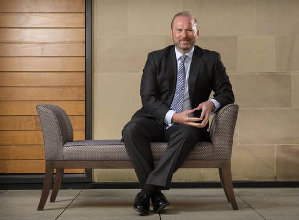 David D Murray, managing director of Edinburgh-based Murray Capital Group.