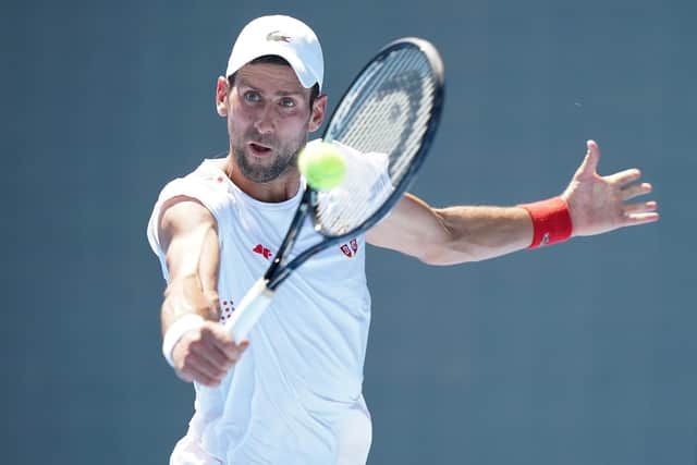 Novak Djokovic looks set to play in the Australian Open after revealing he is heading to the country under a medical exemption.