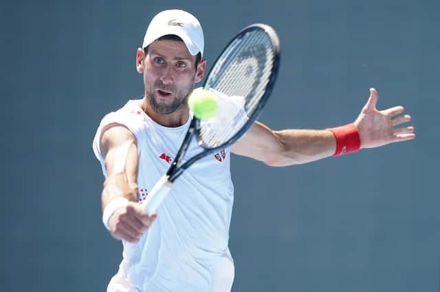 Novak Djokovic looks set to play in the Australian Open after revealing he is heading to the country under a medical exemption.