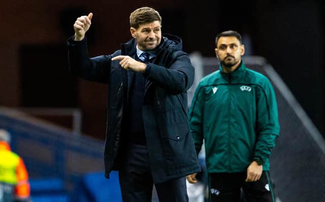 Steven Gerrard could be without tow key men for clash with Kilmarnock. Picture: SNS