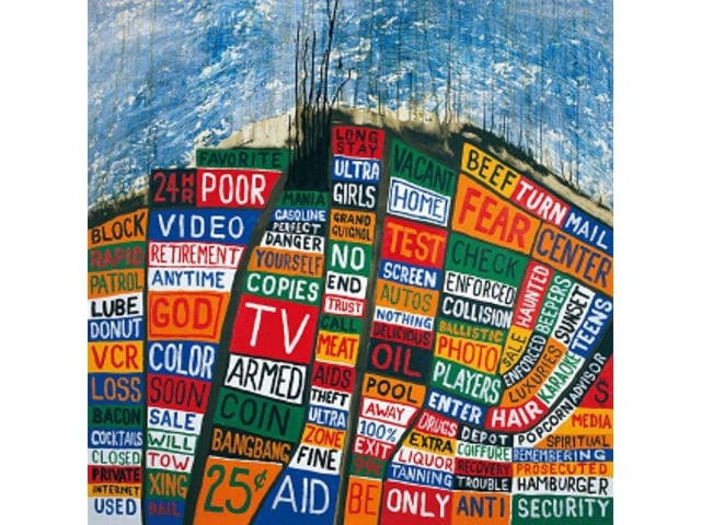 Containing the singles 'There There', 'Go to Sleep' and '2 + 2 = 5', the Grammy-winning 'Hail to the Thief' is the sixth album by Oxford band Radiohead. It was released on June 9, 2003, and reached number one in the UK charts and number 3 in the US charts despite versions of the songs being widely leaked on the internet more than two months before it officially came out.