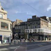 A first look CGI of the project to convert the townhouses on the corner of Princes Street and Hanover Street, Edinburgh.