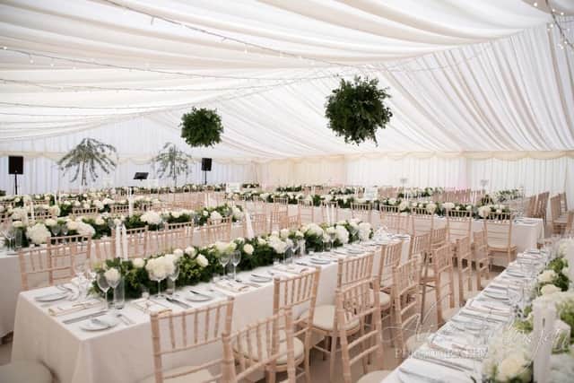 Miles Craig, the director of Green Field Marquees, says: 'One thing I have learnt over the last 20 years is how important our work can be to our customers.' Picture: contributed.