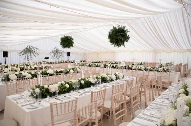 Miles Craig, the director of Green Field Marquees, says: 'One thing I have learnt over the last 20 years is how important our work can be to our customers.' Picture: contributed.