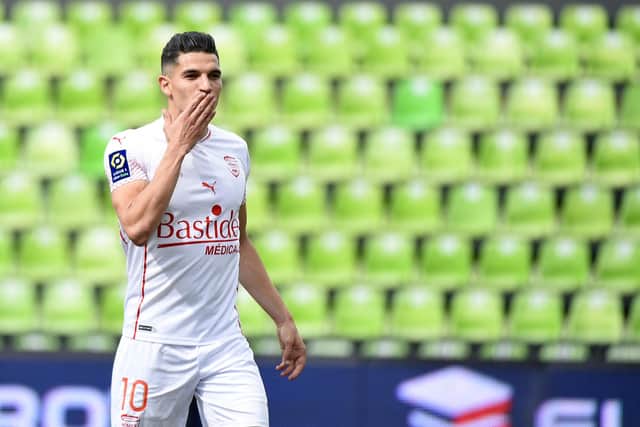 Nimes' Algerian midfielder Zinedine Ferhat is entering the final six months of his contract and has been linked with Celtic.