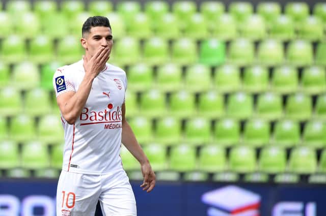 Nimes' Algerian midfielder Zinedine Ferhat is entering the final six months of his contract and has been linked with Celtic.
