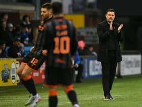Dundee United manager Tam Courts. (Photo by Sammy Turner / SNS Group)