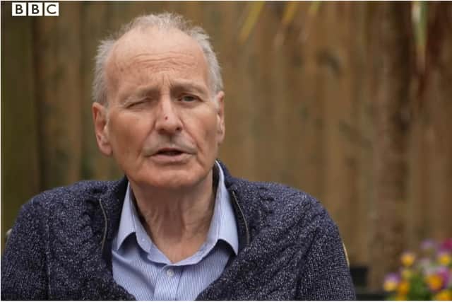 Dave Smith, 72, from Bristol, is thought to be the world's longest ever Covid patient after testing positive for the virus for 305 days. Photo: BBC News