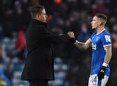 Rangers manager Michael Beale has spoken positively about his relationship with Ryan Kent.  (Photo by Craig Foy / SNS Group)