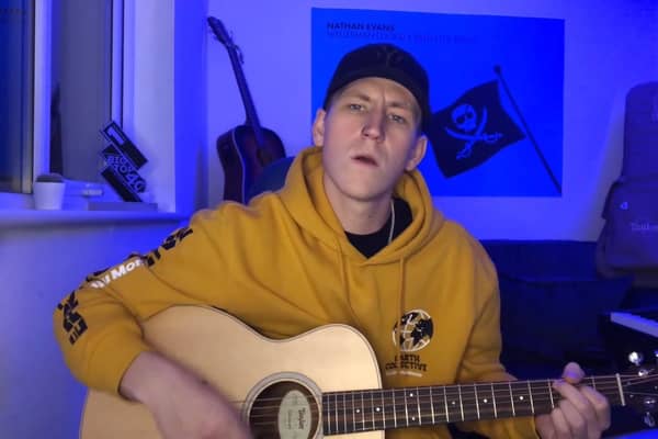 Nathan Evans, the TikTok sensation, who has released his third single today.