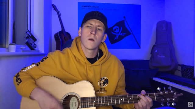 Nathan Evans, the TikTok sensation, who has released his third single today.