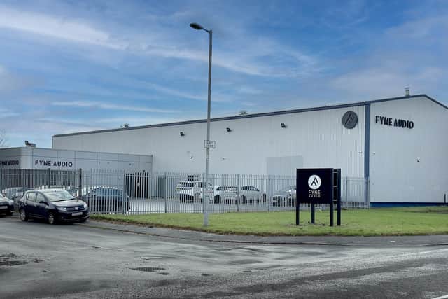 Scottish hi-fi loudspeaker brand Fyne Audio's new site in the Bellshill area spans nearly 50,000 square feet with more than 20,000 square feet of working space.