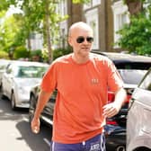 Prime Minister Boris Johnson's senior aid Dominic Cummings leaves his north London home, as lockdown questions continue to bombard the Government