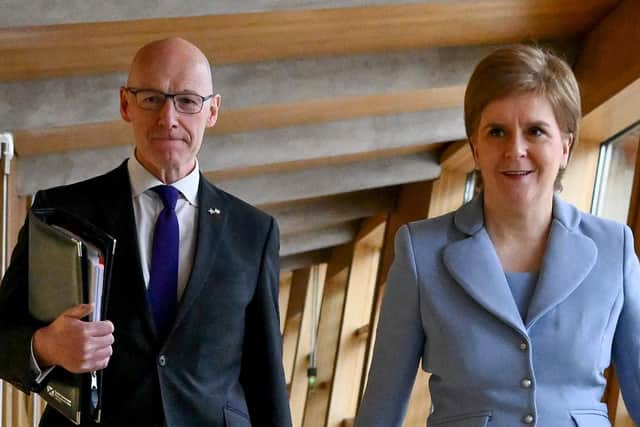 Nicola Sturgeon and John Swinney need to face economic reality (Picture: Jeff J Mitchell/Getty Images)