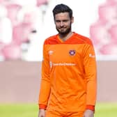 Craig Gordon set a new Hearts goalkeeping record against Cove Rangers.