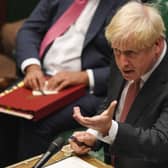 Prime Minister Boris Johnson during the debate on the Internal Market Bill in the House of Commons