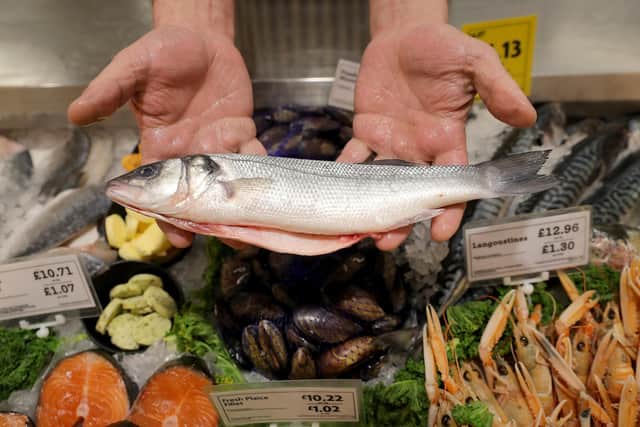 Customers often admire magnificent counter displays before saying, “Two fillets of haddock, please”. (Photo by Christopher Furlong/Getty Images)