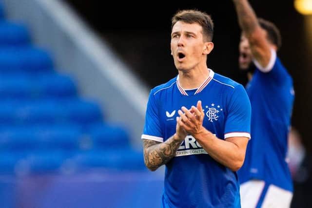 Ryan Jack has not played for Rangers since limping out of their 4-0 win against Aberdeen at Ibrox on November 22. (Photo by SNS Group).