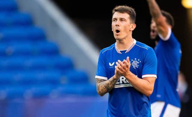 Ryan Jack has not played for Rangers since limping out of their 4-0 win against Aberdeen at Ibrox on November 22. (Photo by SNS Group).