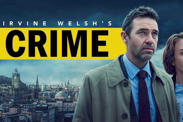 ITVX has launched a number of anticipated new series - including Irvine Welsh's Crime. Cr: ITVX