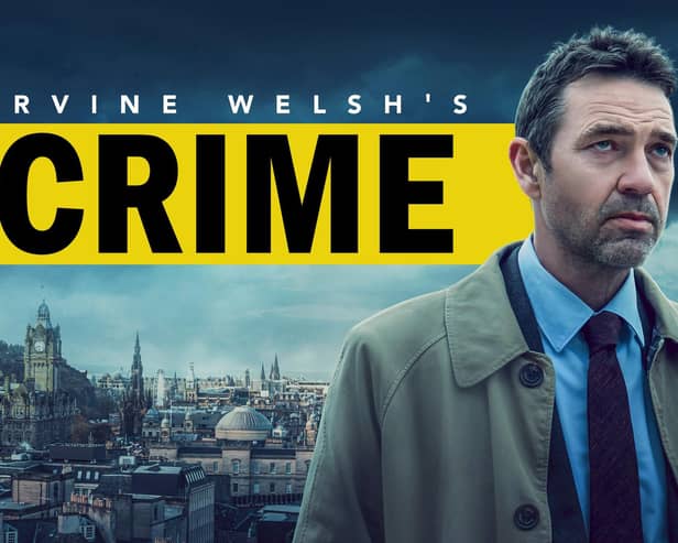 ITVX has launched a number of anticipated new series - including Irvine Welsh's Crime. Cr: ITVX
