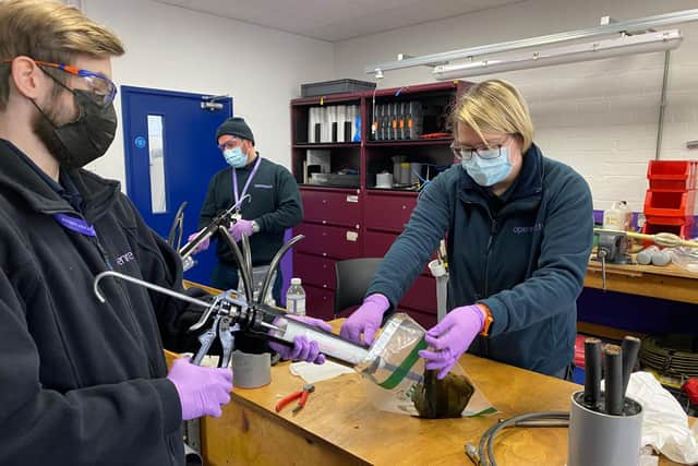 More than 5,000 Openreach engineers typically attend courses at its Livingston training centre every year.