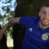 Oli McBurnie admits his failure to score for Scotland in his nine appearances so far 'looms over' him (Photo by Ian MacNicol/Getty Images)