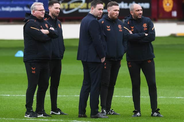 Rangers Michael Beale is looking to make a number of signings in the summer. (Photo by Craig Foy / SNS Group)