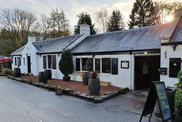 The Flotterstone Inn exterior built in 1600