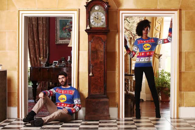 Lidl launched its first ever branded Christmas Jumper with its traditional festive design and corporate colours of blue, yellow and red. One was sold every minute during the festive rush.