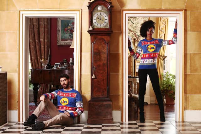 Lidl launched its first ever branded Christmas Jumper with its traditional festive design and corporate colours of blue, yellow and red. One was sold every minute during the festive rush.