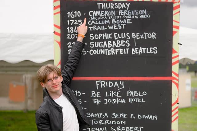 Cameron Ferguson and band open the Belladrum Tartan Heart Festival 2024