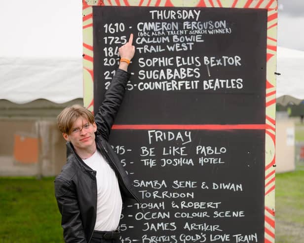 Cameron Ferguson and band open the Belladrum Tartan Heart Festival 2024