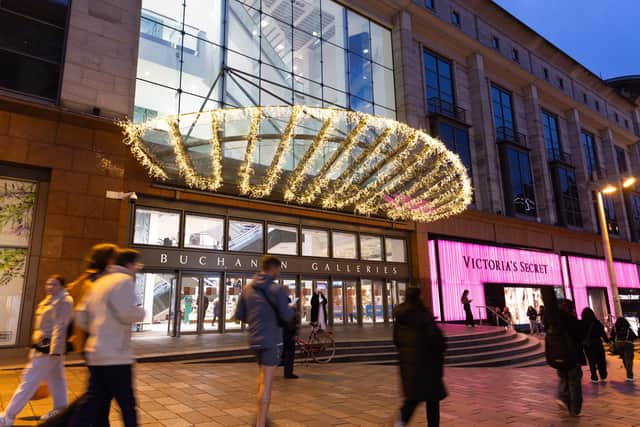 Buchanan Galleries is located in the heart of Glasgow city centre. Picture by Connor Mollison