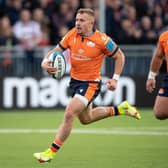 Ben Vellacott in try-scoring form for Edinburgh against the Stormers. Picture: Ross Parker/SNS