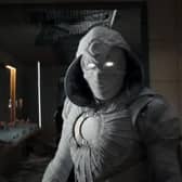 The outfit for Moon Knight seems fairly comicbook-accurate from the first looks we've had. Photo: Disney / Marvel.