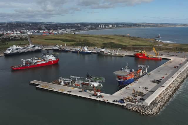 With Aberdeen South Harbour now complete, the new facility can accommodate vessels up to 300m in length. Supplied picture
