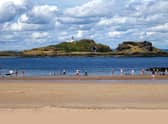 Blue-sky thinking: Yellowcraigs beach in East Lothian.