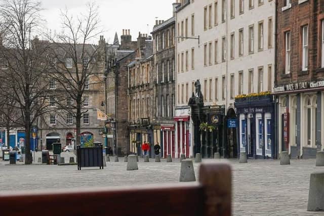 Pubs on Edinburgh's Grassmarket has been among the areas hit by closures