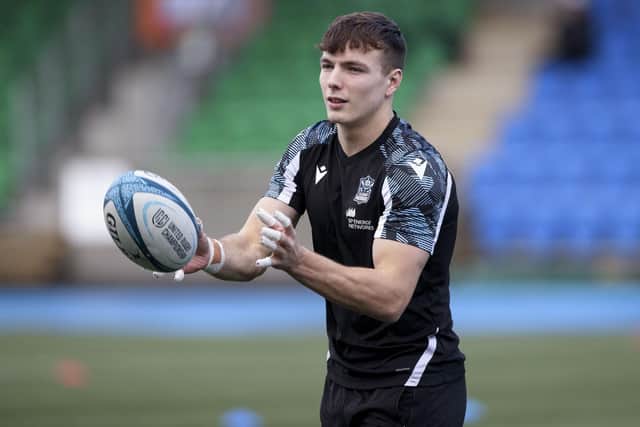 Jamie Dobie has been moved from scrum-half to the wing for Glasgow's trip to Munster. (Photo by Craig Williamson / SNS Group)