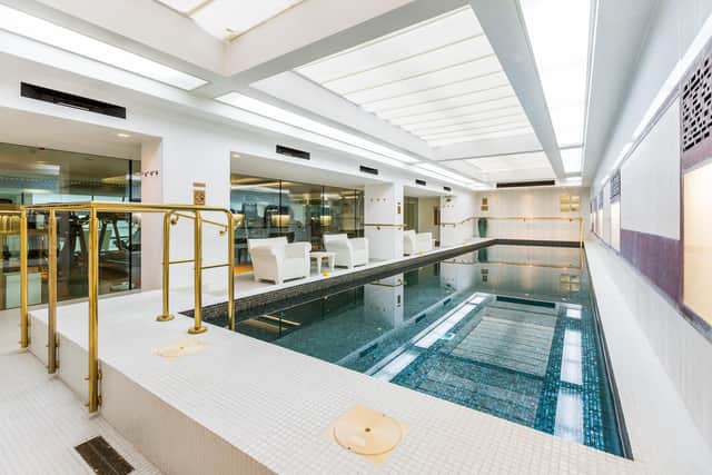 The 14-metre indoor pool and all-mod-cons gym at Town House Hotel, London. Pic: Contributed
