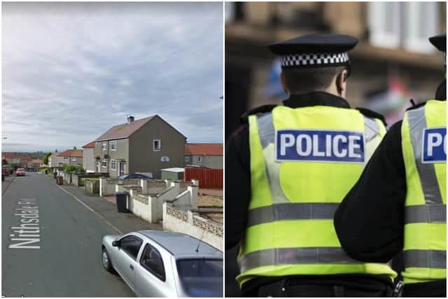 The incident happened yesterday where a gunman opened fire after entering a house in Nithsdale Road, Ardrossan, at about 4.50pm.