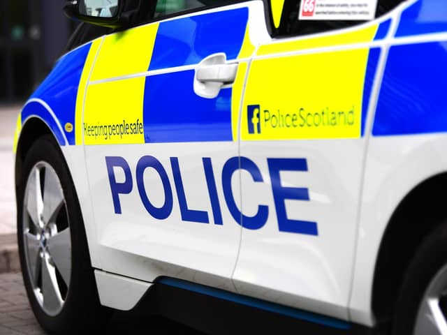 The incident took place in Wishaw.