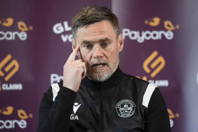 Graham Alexander has been sacked by Motherwell following the defeat to Sligo Rovers in the UEFA Conference League. (Photo by Craig Foy / SNS Group)