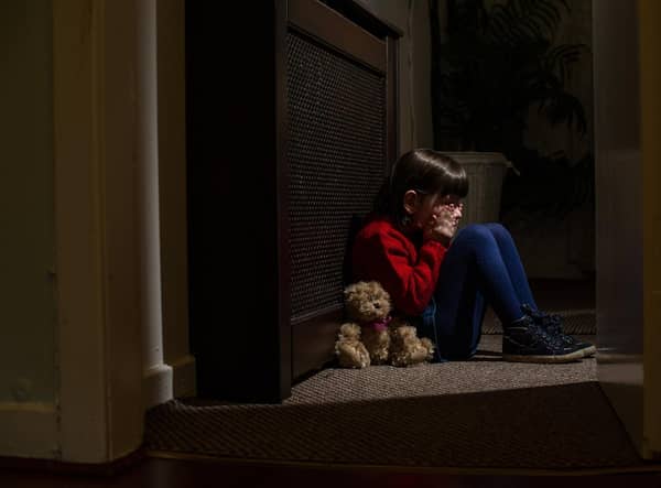 No one is responsible for offering confidential support or counselling to young people who have lost a parent (Picture, posed by model: John Devlin)