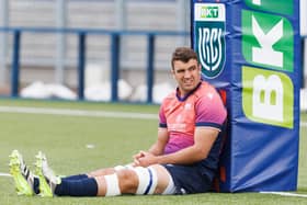 Sam Skinner is expected to return for Edinburgh Rugby in November following a knee operation.  (Photo by Ross Parker / SNS Group)