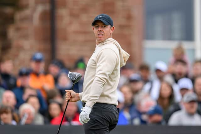 Defending champion Rory McIlroy is still in with a chance.