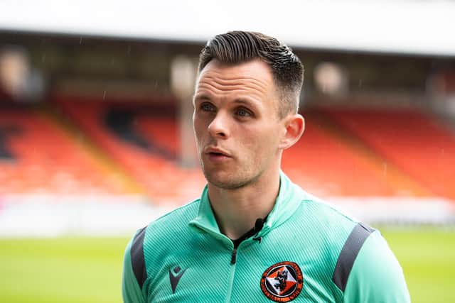 Dundee Utd striker Lawrence Shankland has completed a £1m move to Belgian side Beerschot. (Photo by Paul Devlin / SNS Group)