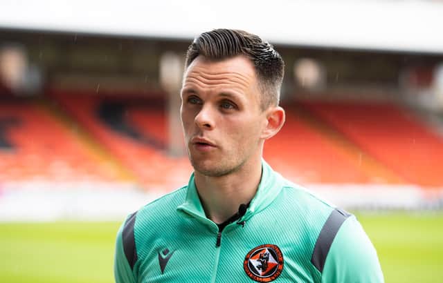 Dundee Utd striker Lawrence Shankland has completed a £1m move to Belgian side Beerschot. (Photo by Paul Devlin / SNS Group)