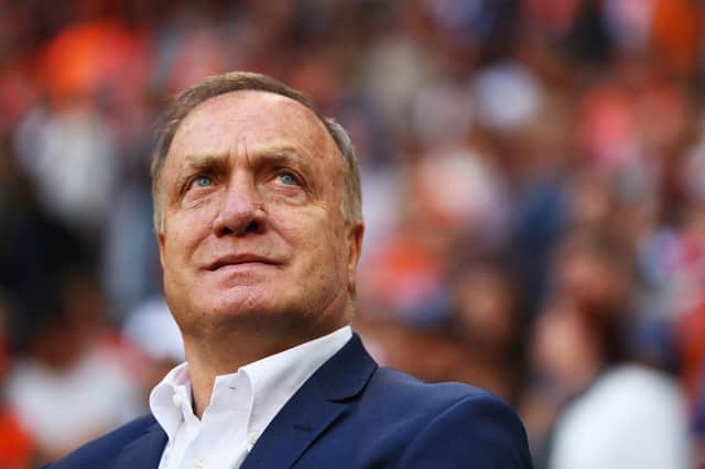 Dick Advocaat.  (Photo by Dean Mouhtaropoulos/Getty Images)